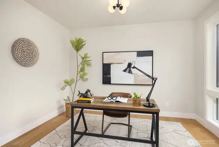 Main floor office / den