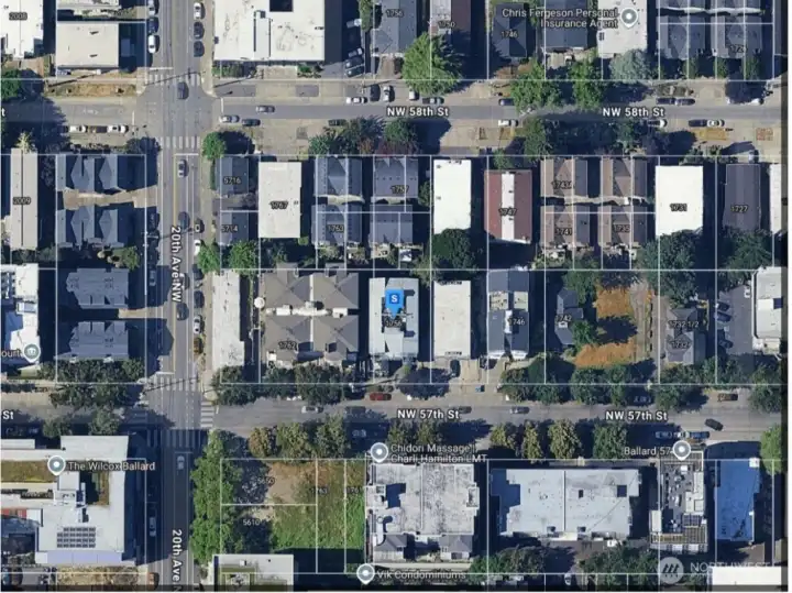Aerial View of Building