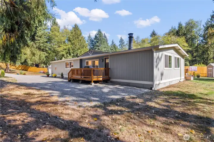 Exterior view of home.