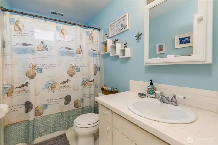 Full hall bathroom