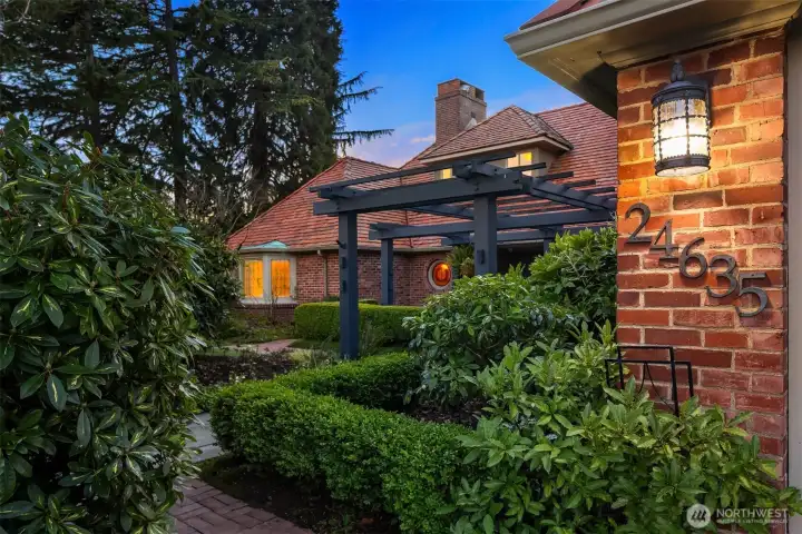 A world of charm, embraced by impeccable mature landscaping.