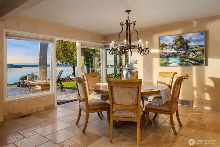 Step inside to discover amazing architectural details and sunlit living spaces that flow seamlessly to the outdoor patio.