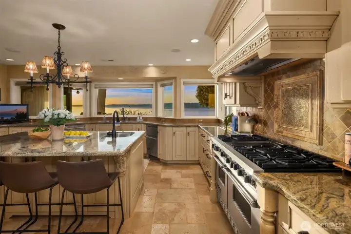 Doing the dishes will be more enjoyable when you have this view every day!