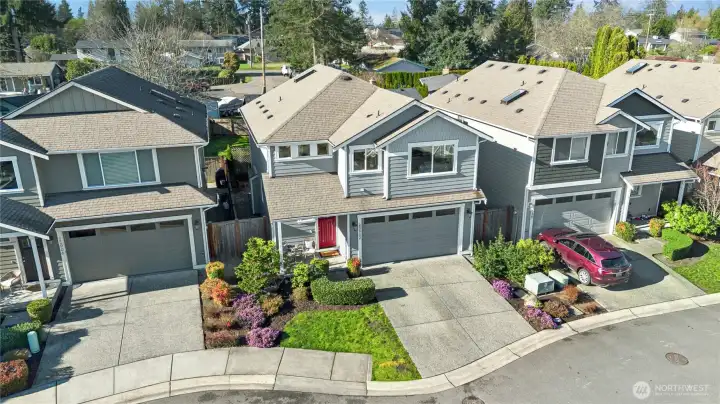 Welcome home! Year round comfort with a/c, fresh paint, new carpet and more!