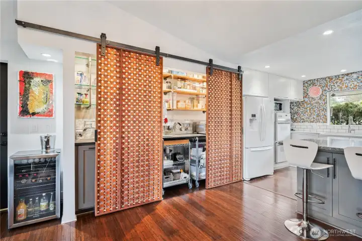 Doors are original to the house