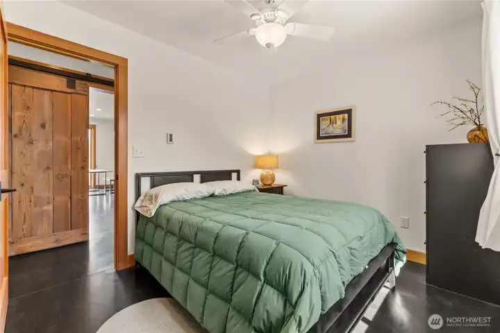 Second bedroom with closet. Experience one floor living.