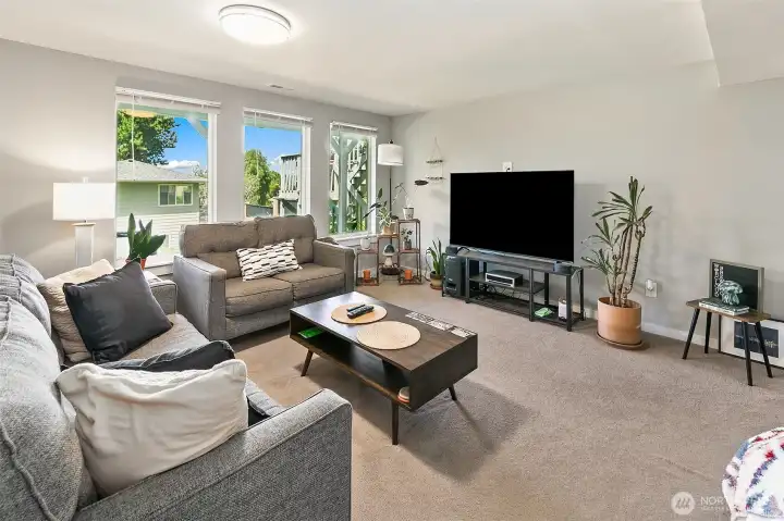 Basement living space