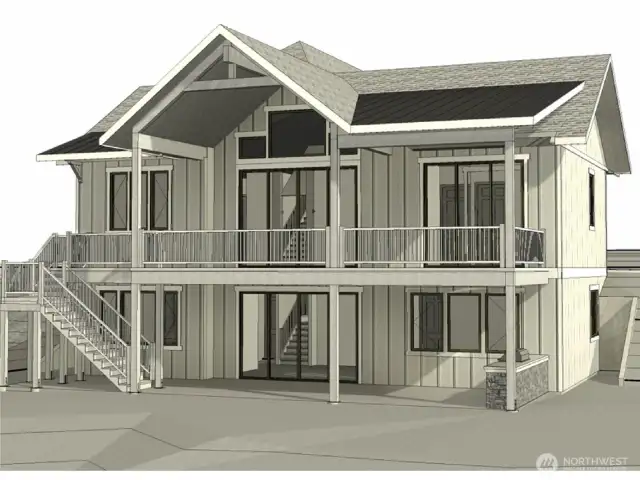 House Plans Elevation 1