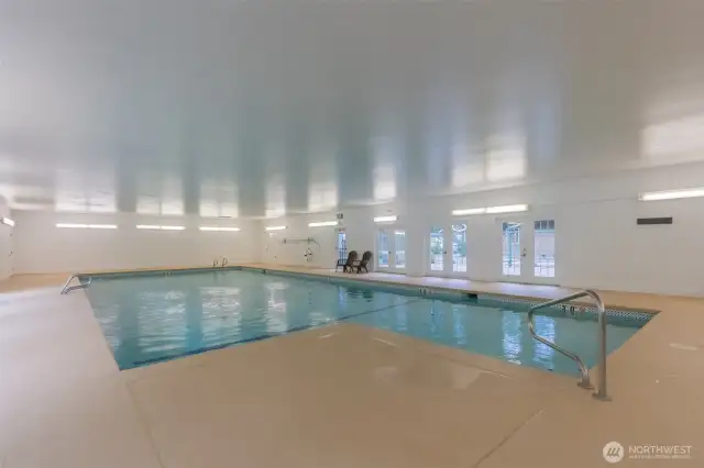 indoor year round heated pool