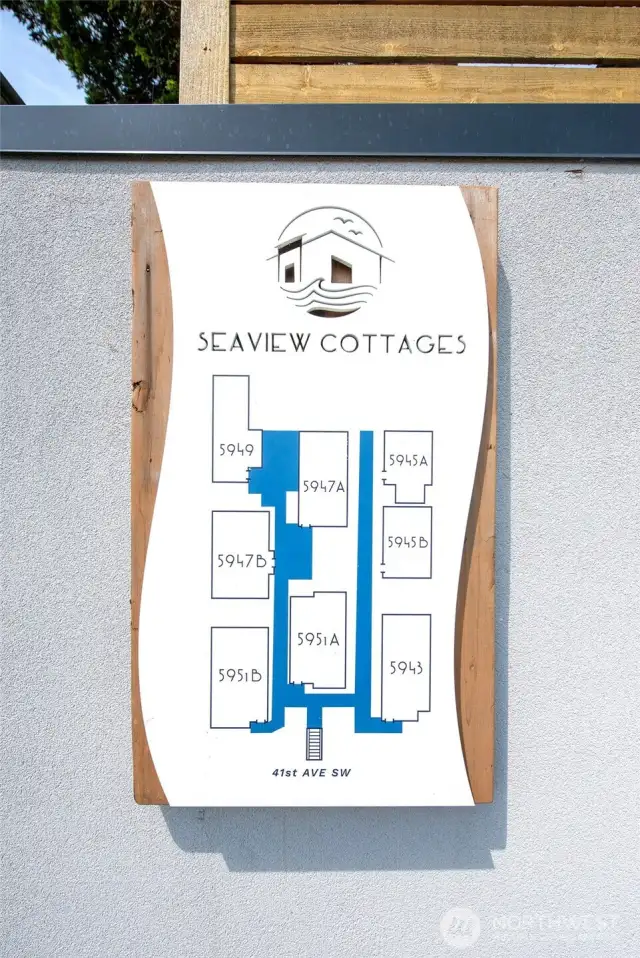 Complex map - unit in the back left corner