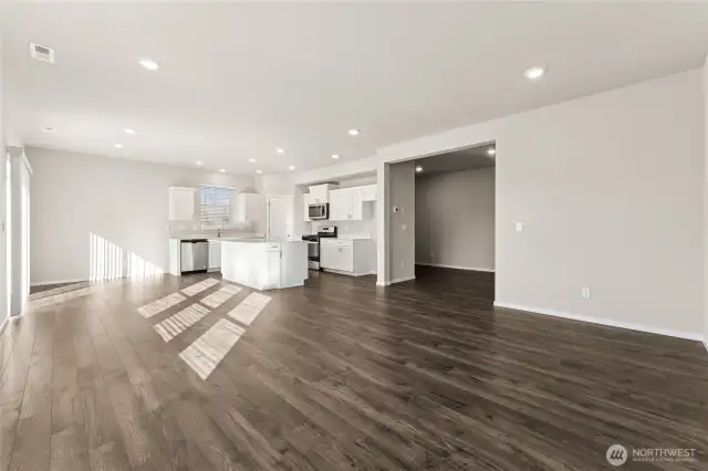 Photo of same plan but not actual home and reflects different colors and elevation.
