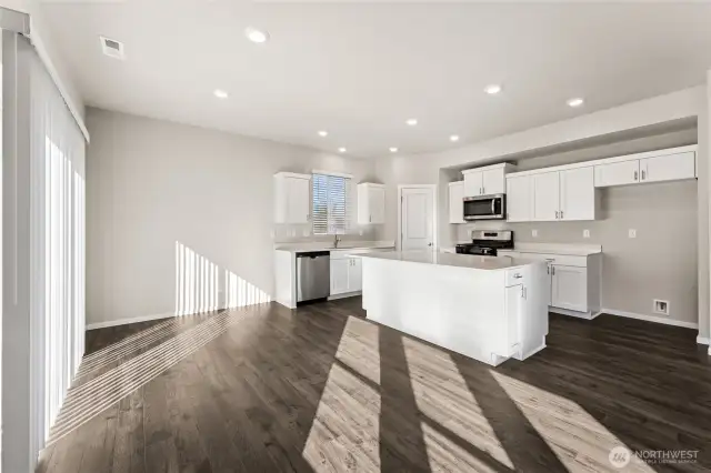 Photo of same plan but not actual home and reflects different colors and elevation.