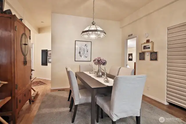 Formal dining area