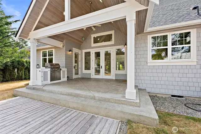 Back Patio.