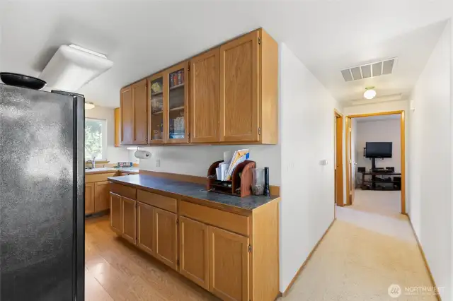 Entire unit is ADU accessible with ramps, wide hallways/doors