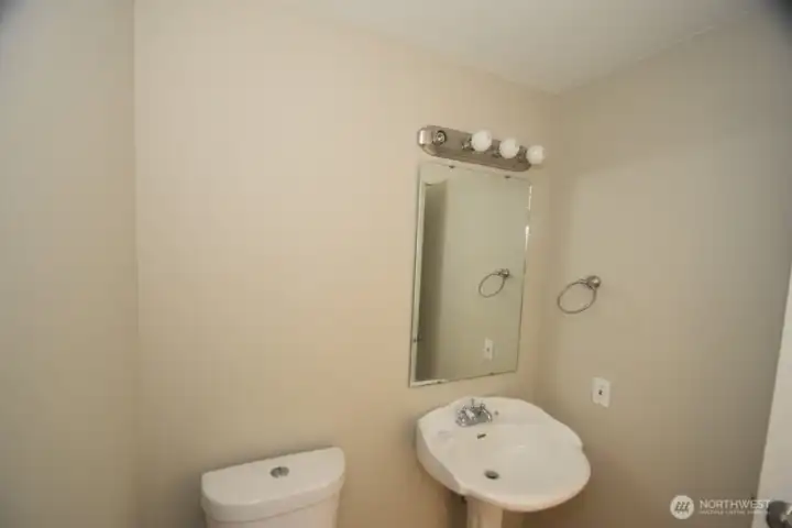 Half bath on main level