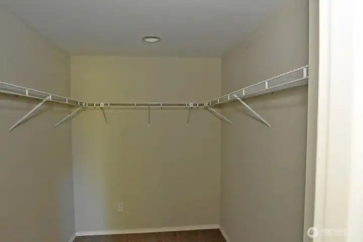 Master closet
