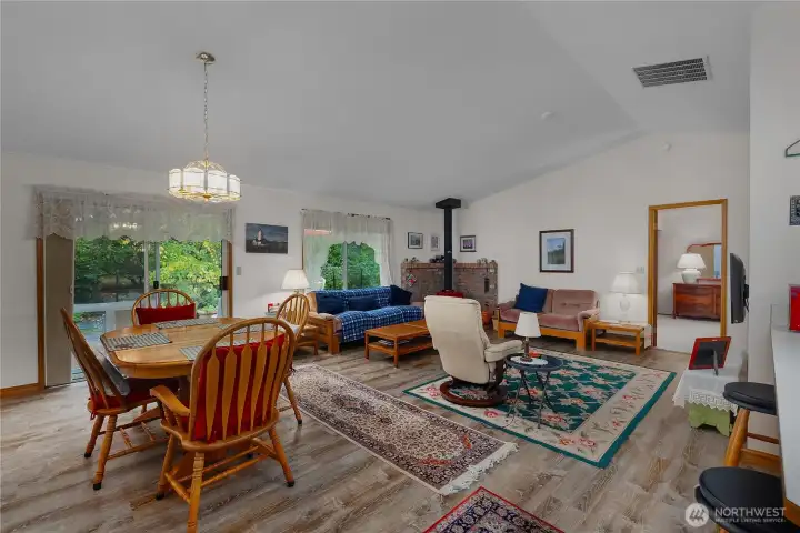 Very open gathering space.