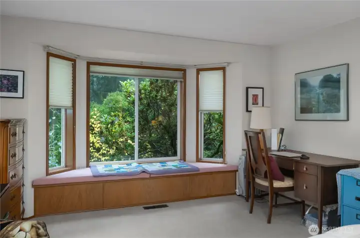 With a nice window seat...