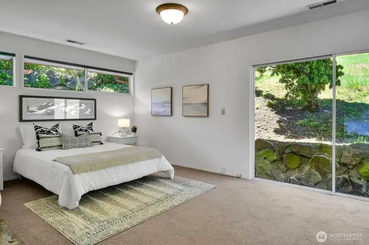 The generous sized Primary Bedroom has double closets and a 4-piece bath.