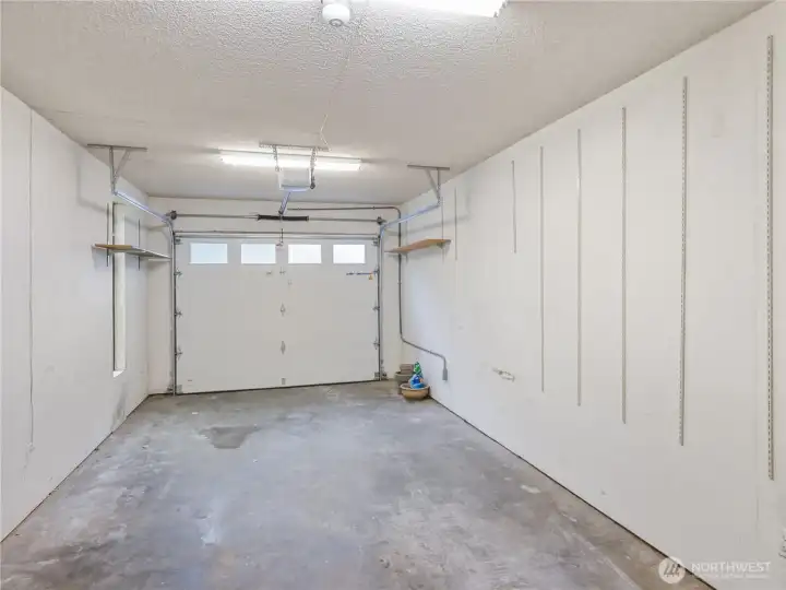 Attached garage! Great for PNW.