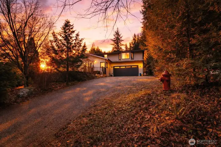 Driveway at Twilight