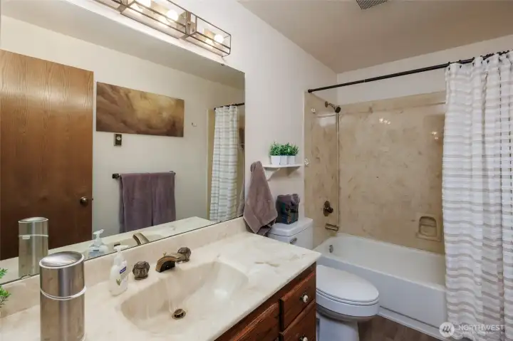 Full guest bathroom