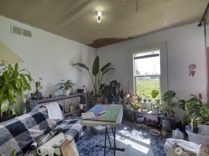 Plenty of natural light suffuses your environment, bringing the outdoors inside.