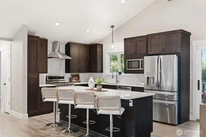 Kitchen with Large Island