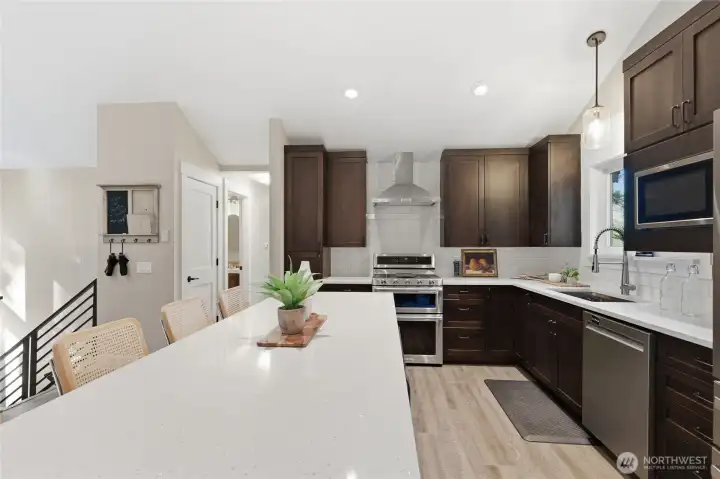 Kitchen with Large Island