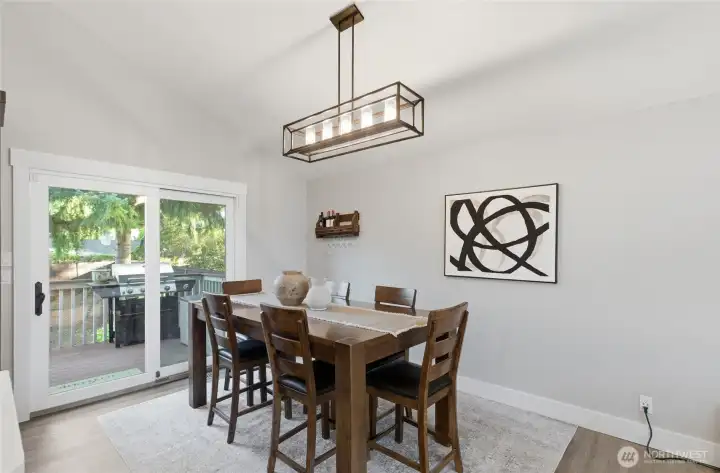 Dining Room off Kitchen