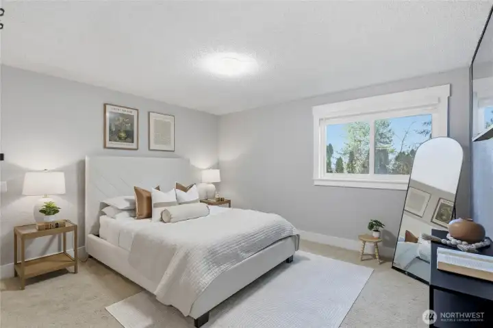 Primary Bedroom with French Doors