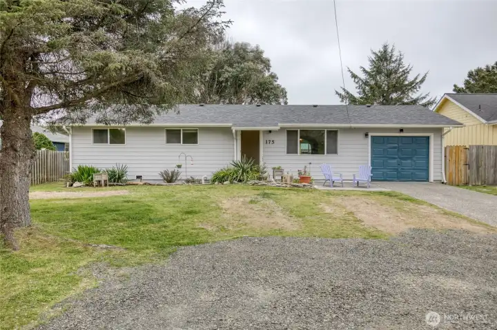 Spacious single-level living near the beach and downtown Ocean Shores