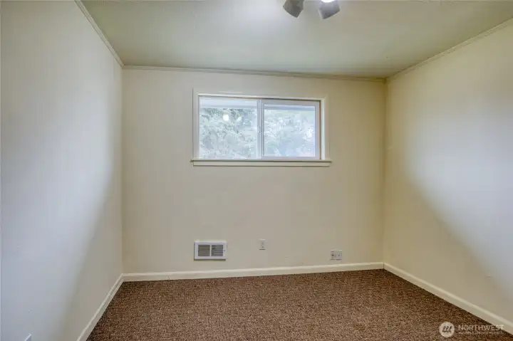 A simple, versatile space ready to fit your needs - 3rd bedroom, or more...
