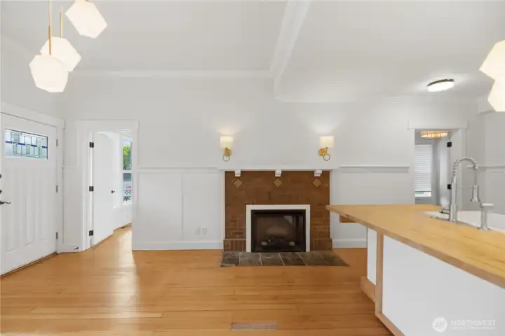 Open main floor plan