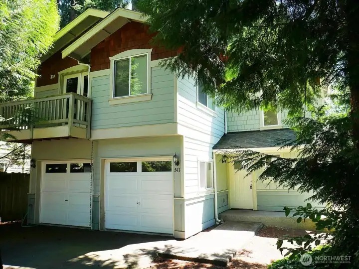 2-story 5 bedroom 2-car garage building has ADU status with City of Issaquah. Room for 4 cars to park on front drive plus 2 spots at the back alley. 2-story 5 bedroom 2-car garage building has ADU status with City of Issaquah. Room for 4 cars to park on front drive plus 2 spots at the back alley.