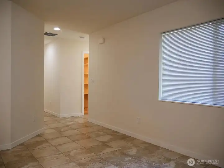 Exiting great room to go see the 3 BRs, utility and bath. Exiting great room to go see the 3 BRs, utility and bath.