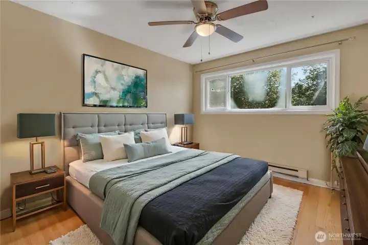 This room is virtually staged