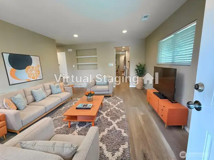A Different Virtual Staging To Show Versatility For Furnishing Layouts A Different Virtual Staging To Show Versatility For Furnishing Layouts