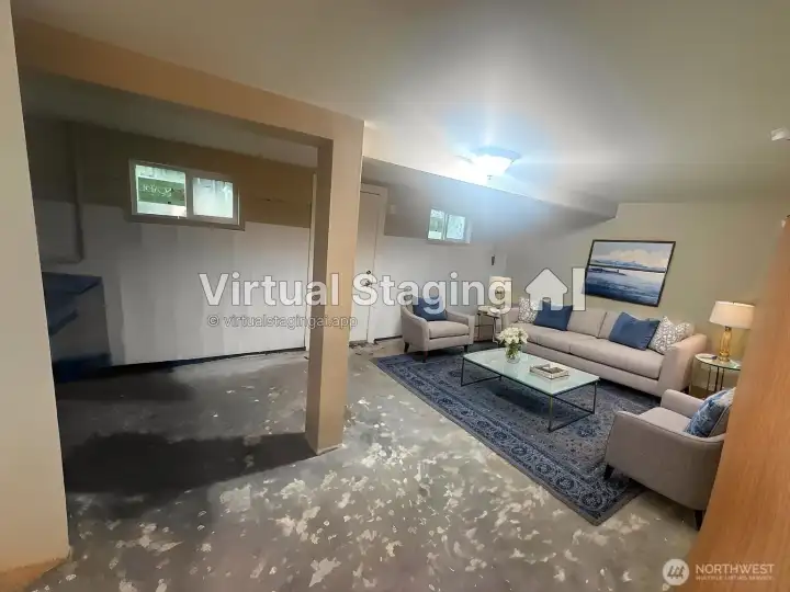 Virtually Staged Downstairs Bonus or Great Room Potential Virtually Staged Downstairs Bonus or Great Room Potential