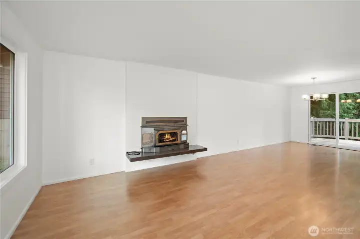 Living Room VintageFireplace