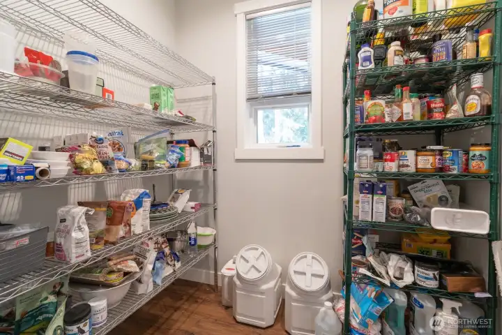 Pantry area Pantry area