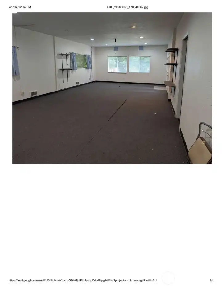 Finished Garage Area