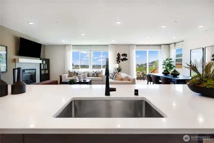 Gorgeouse Quartz, and and ss undermount basin Gorgeouse Quartz, and and ss undermount basin