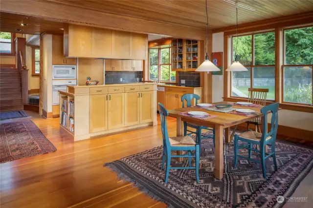 Looking back toward the kitchen.