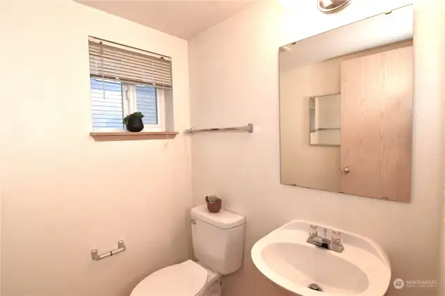 main floor half bath