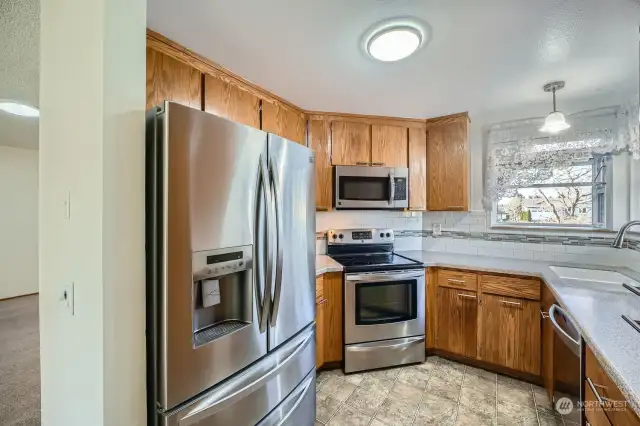 Modern spacious kitchen