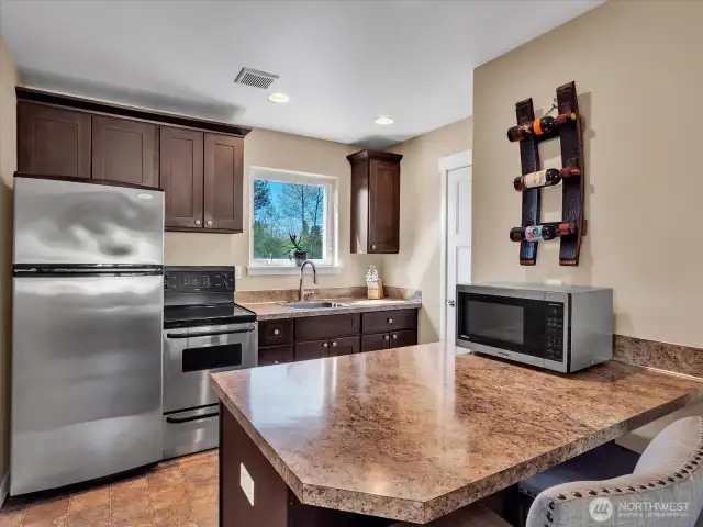 upper level kitchen