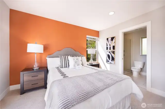 Each Bedroom has its own Bath