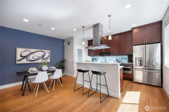 Chic sophistication and functional design